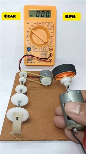 YT SHIVAM on Instagram: "How speed is controlled with gears #tech​ #minigear​ #dcmotor​ #short​"