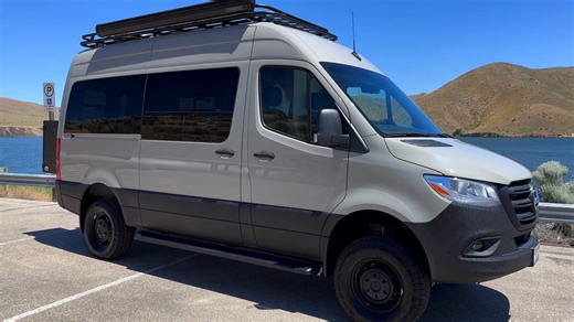 The "Mini Beach House" Is a Thoroughly Equipped Camper Van With a Space-Efficient Design