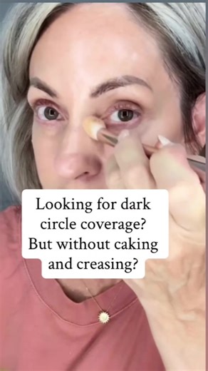 🚫Here's the truth no one tells you about concealer after 50... Most of them make our under eyes look older - not brighter. They crease, they crack, they settle... and suddenly you're like,