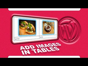 How to Add Images to a Table in WordPress