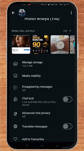 Lock One WhatsApp Chat Privately! 🔒