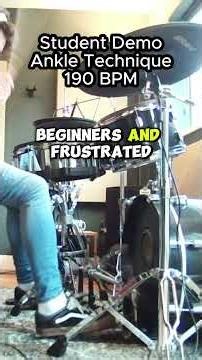 How Drummers Go From 100 to 200 BPM Using Just Two Techniques