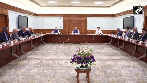 PM Modi leads key semiconductor executives’ roundtable ahead of Semicon India in Delhi