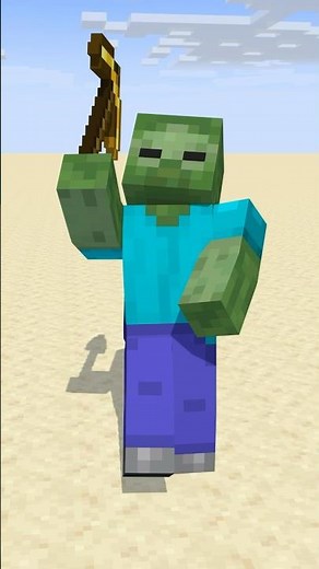 Help Enderman Drop the Apple - Minecraft Animation