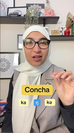 How to pronounce concha 🤗