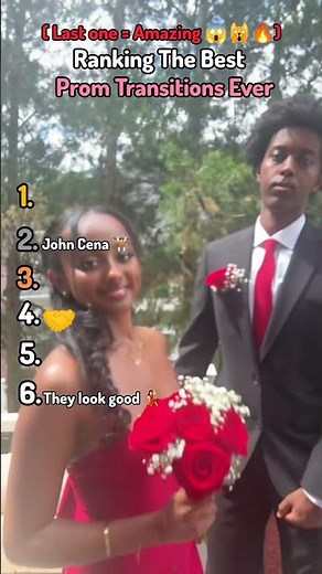 Ranking The Best Prom Transitions Ever