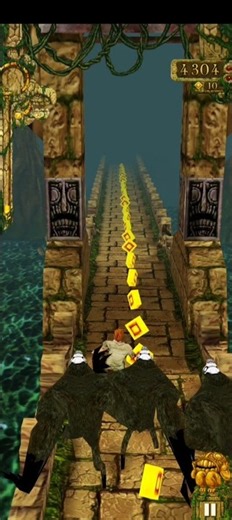 Temple Run Fastest Run Ever 😱 | World Record Gameplay#templerunchallenge #gaming #runtemplerun