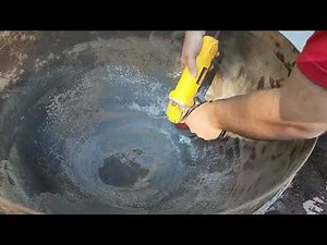 How to deep clean your popcorn kettle (old fashioned Kettle Corn Machine)