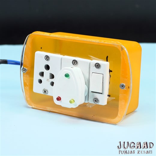 17K views · 140 reactions | Homemade Electric Extension Board Using Plastic Box #jugaad | Jugaad | Facebook