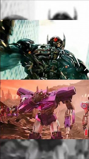 Shockwave version in Bayverse and Transformers One #shockwave #tfone #elitaone