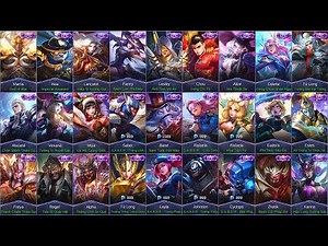 Mobile Legends ALL EPIC SKINS (iOS/Android)