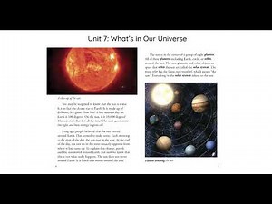 Unit 7 Chapter 1 The Sun Earth, and Our Solar System CKLA 3rd Grade