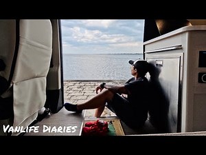 Living In My Van||Took A Detour To See This| Oceanfront Dinner|Ep.100