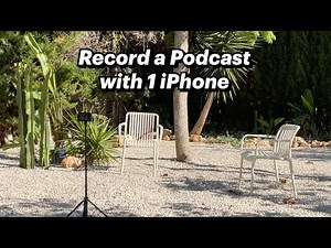 How to record two angles for your video podcast with one iPhone