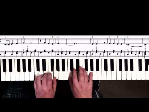 Klavier spielen lernen für Anfänger, Lied "This land is your land", Ein Tutorial in deutsch