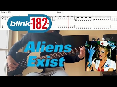 Blink 182 - Aliens Exist (Bass Cover & Tabs)