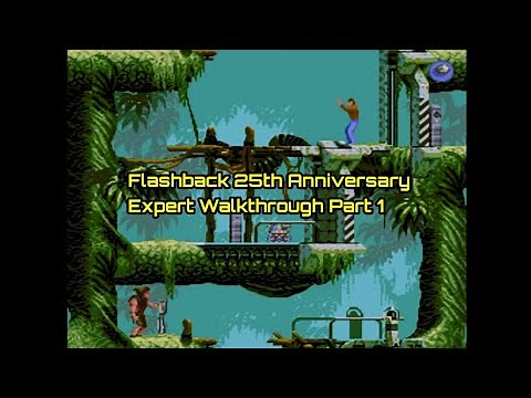 Flashback 25th Anniversary - Expert Walkthrough Part 1 ( No Damage )