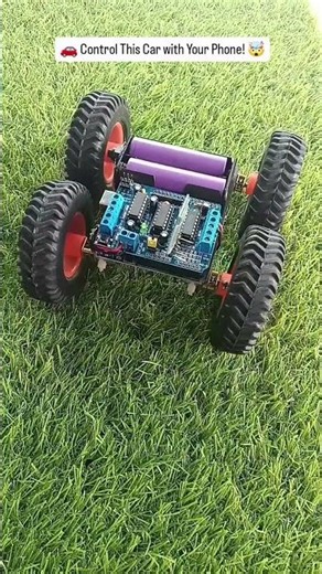 🚗 Control This Car with Your Phone! 🤯 #viralreels #diyproject #trending #project #viralvideos