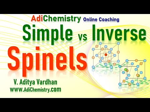 How to find Normal or Inverse Spinels? Simple tricks IIT JAM CSIR NET GATE AdiChemistry