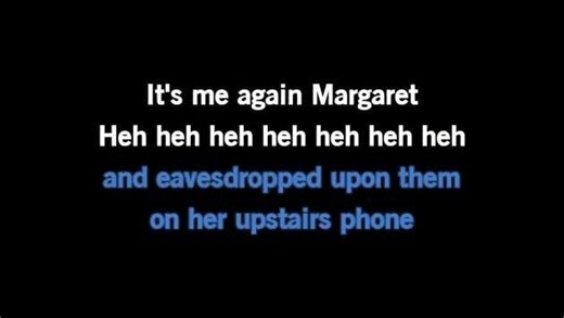 Karaoke It's Me Again, Margaret - Ray Stevens - CDG, MP4, KFN - Karaoke Version