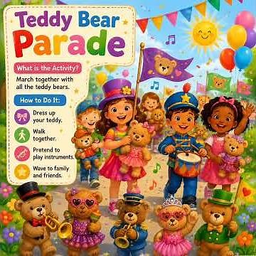 🧸 Teddy Bear Picnic Activities for Kids | 10 Fun Games, Crafts & Outdoor Ideas 🌳🎨🧺 #kidsactivities