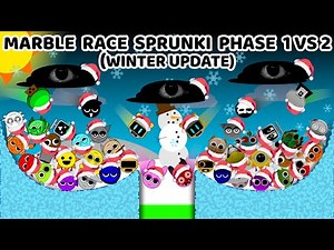Incredibox Marble Race Ultimate — Phase 1 Vs. 2 Christmas Update: Who Will Win?