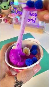 Acai Bowl Slimy Gloop #asmr #slime #fivebelow