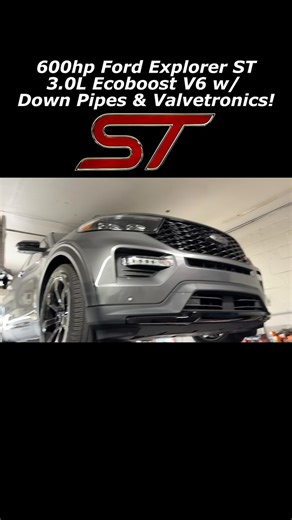 Exhaust Addicts | 600hp 2023 Ford Explorer ST 3.0L Twin Turbo V6 Exhaust Sound w/ Downpipes, Double Helix X-Pipe, & Valvetronic Designs Universal Mufflers! .... | Instagram
