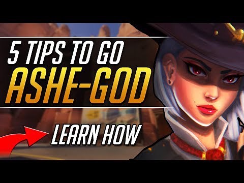 5 ASHE TIPS to CRUSH Ranked Overwatch - Pro Gameplay Overwatch Guide