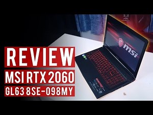 LAPTOP RTX2060 POWER SIAK - Review MSI GL63