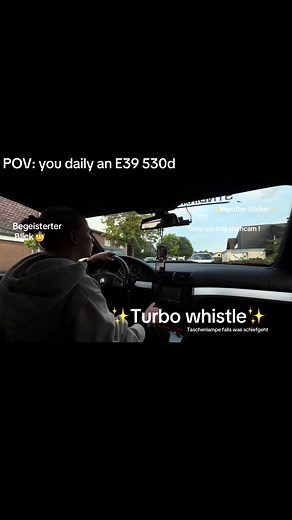 BMW Lifestyle 🤠 Kein Handy bei der Fahrt, tiktok alles wird gut ! #bmwlife #cargirl #530d #wagon #bmw #dieselpower #5series #e39 #turbosound #dashcam