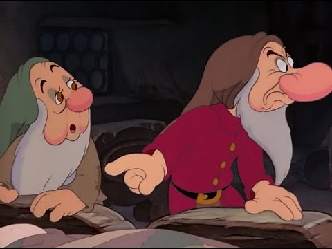 All Grumpy and Sleepy Interactions | Snow White and the Seven Dwarfs (1937)