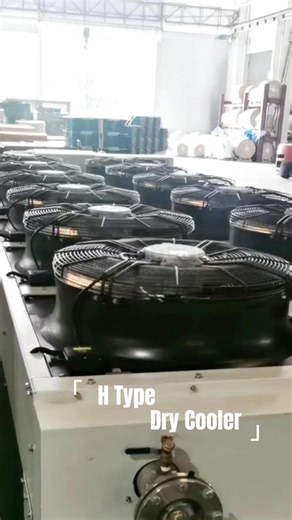 Custom-Designed Representative Adiabatic Cooler Dry Cooler for Immersion Cooling Solution