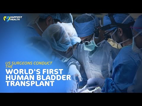 US surgeons perform world's first human bladder transplant