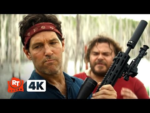 Anaconda (2025) 4K - Paul Rudd Shoots a Cop | Movieclips