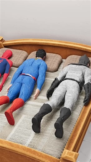 Spiderman vs Batman vs Superman: Fun Cartoon Challenge