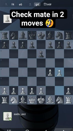 fools mate 🤣#chess #chessgame