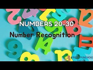 Numbers 20-30 |Learn to read and recognize numbers 20-30 in random order | Recognition and fluency