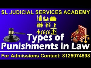 ⚖️ Types of Punishments in Law | Crime & Justice Explained! 🚔📜