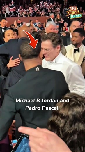Michael B Jordan and Pedro Pascal at Event #michaeljordan #pedropascal