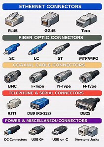 Networking Cables & Connectors🔖 . . . #networking #networkcable #InternetConnection #ports #connectors #tipsandtricks #techtips #foryoupageシ #techhome | Tech Home