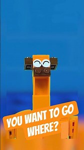 I wanna go to the moon 🌙 | LEGO Funny @TomSka #asdfmovie #stopmotion #animation #brickseparator