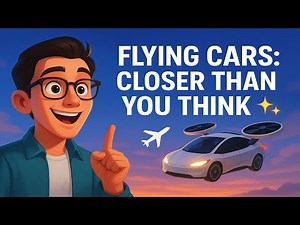 Flying Cars Explained — Why eVTOLs Are Arriving Sooner Than You Think ✈️⚡