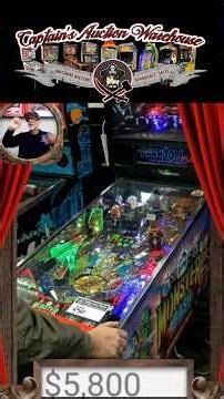 Captain's Auction - Monster Bash (Williams, 1998) Pinball!