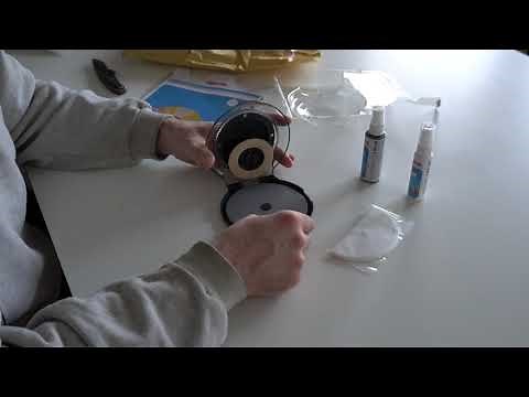 HAMA CD/DVD Cleaner Unboxing and first use