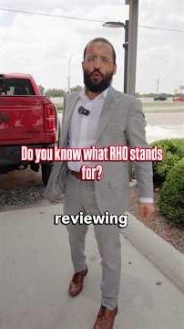 What Does RHO Stand For? 😂 #shorts
