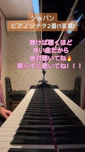 #ショパン好き #chopin #ピアノソナタ #練習の合間 #気分転換 #クラシック