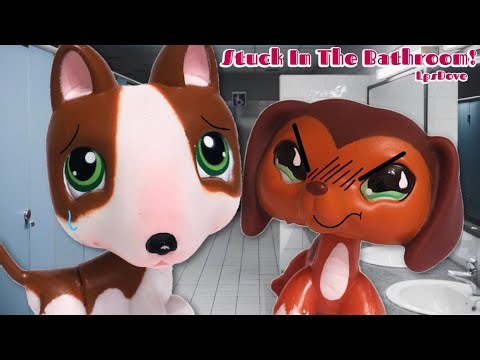 LPS: Stuck in The Bathroom! (FUNNY SKIT)