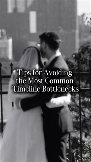The fastest way to get a smoother wedding day? Plan for the slow moments. Common timeline bottlenecks + fixes:  HMU runs long → start earlier than planned  Photos get delayed → set one time + one location  Ceremony starts late → seat guests 10–15 min early  Portraits feel rushed → block 15 quiet minutes post-ceremony A calmer timeline = better memories. | New Jersey Videography | Facebook