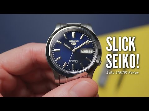 The BEST Watch ANYONE Can Afford? | My First Ever ‘Seiko 5’ - Seiko SNK793K1 Review